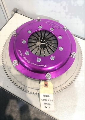 Honda B Series Twin Disc Performance Clutch 1.6 2.0 Magenta 185mm Friction Plate