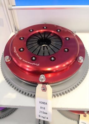 Single Disc 4140 Steel Racing Clutch Kits Honda R18 215mm Friction Plate Exedy Replacement Clutch Kit