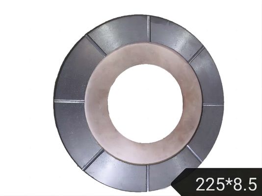 Outer Diameter 225mm Thickness 8.5mm Copper Substrate Alloy Metal