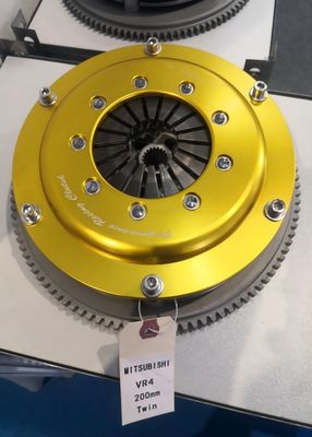 4140 Steel Twin Plate Racing Clutch Kits Fit 200mm 1993 Mitsubishi 3000gt VR4 Replacement