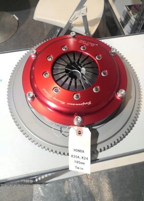 7.25'' Twin Disc Cr-Mo Racing Clutch Kits Fit Honda K20A K24 Honda Civic