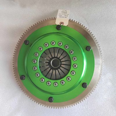 Racing Clutch Twin Disc Clutch Kits Made From 4140 Steel Fit Nissan Z35/370Z 24T 200mm Friction Plate