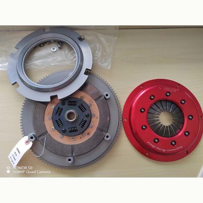 Single Disc 4140 Steel Racing Clutch Kits Honda R18 215mm Friction Plate Exedy Replacement Clutch Kit