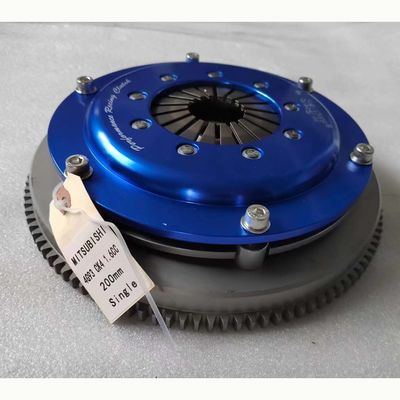 Single Plate 4140 Steel High Performance Clutch Kits Fit 200mm MITSUBISHI 4G93 CK4 1.6CC