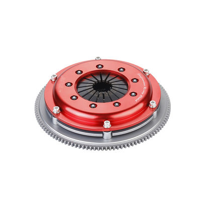 Single Disc 4140 Steel Racing Clutch Kits Honda R18 215mm Friction Plate Exedy Replacement Clutch Kit
