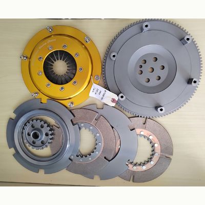 4140 Steel Twin Plate Racing Clutch Kits Fit 200mm 1993 Mitsubishi 3000gt VR4 Replacement