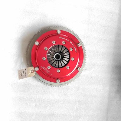 7.25'' 4140 Steel Twin Plate Racing Clutch Kits Fit Mitsubishi Lancer 1.8 CE 4G93 1996-03 Replacement