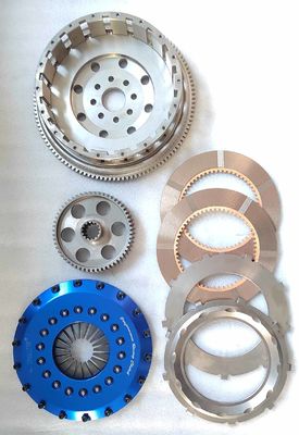 Twin Disc Racing Clutch Kits Fit Toyota 1JZ 24T Dark Blue 215mm Friction Plate