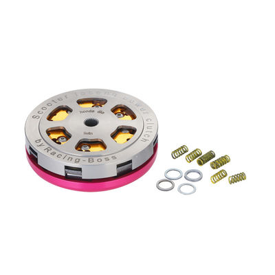 Highly Durable Honda Dio 2pcs Scooter Clutch Upgraded By Racing Boss Silver/Red/Customizable