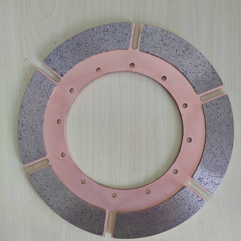 Outer Diameter 225mm Thickness 5.00mm Copper Substrate Car Clutch Parts Wear And Heat Resistant