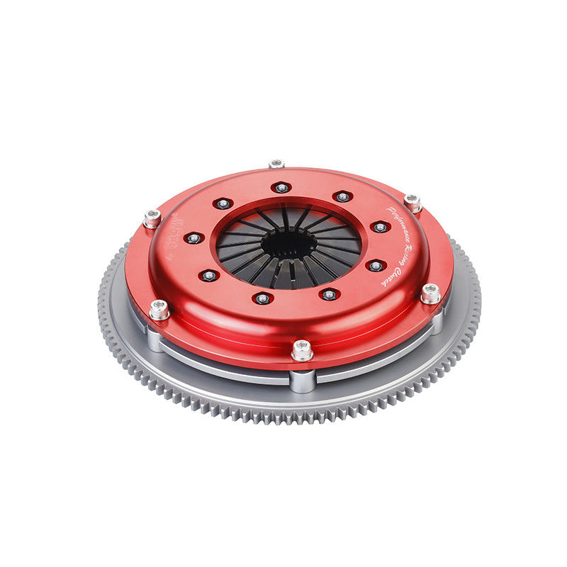 Single Disc 4140 Steel Racing Clutch Kits Honda R18 215mm Friction Plate Exedy Replacement Clutch Kit