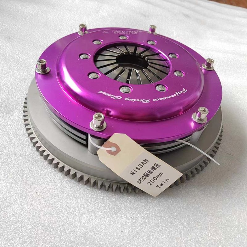 Sagw 8.0'' Sr20det Twin Plates Racing Clutch Fit NISSAN SR20 Nissan Silvia S13 / S14 / S15